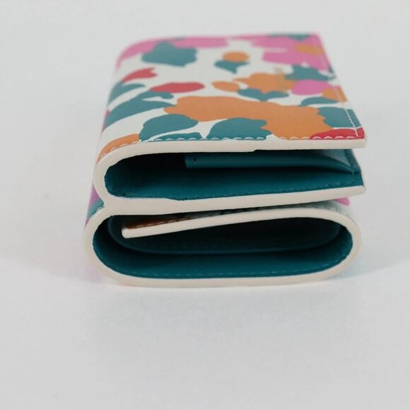 SAINT LAURENT Compact Wallet Leather Multicolor - Picture 3 of 15